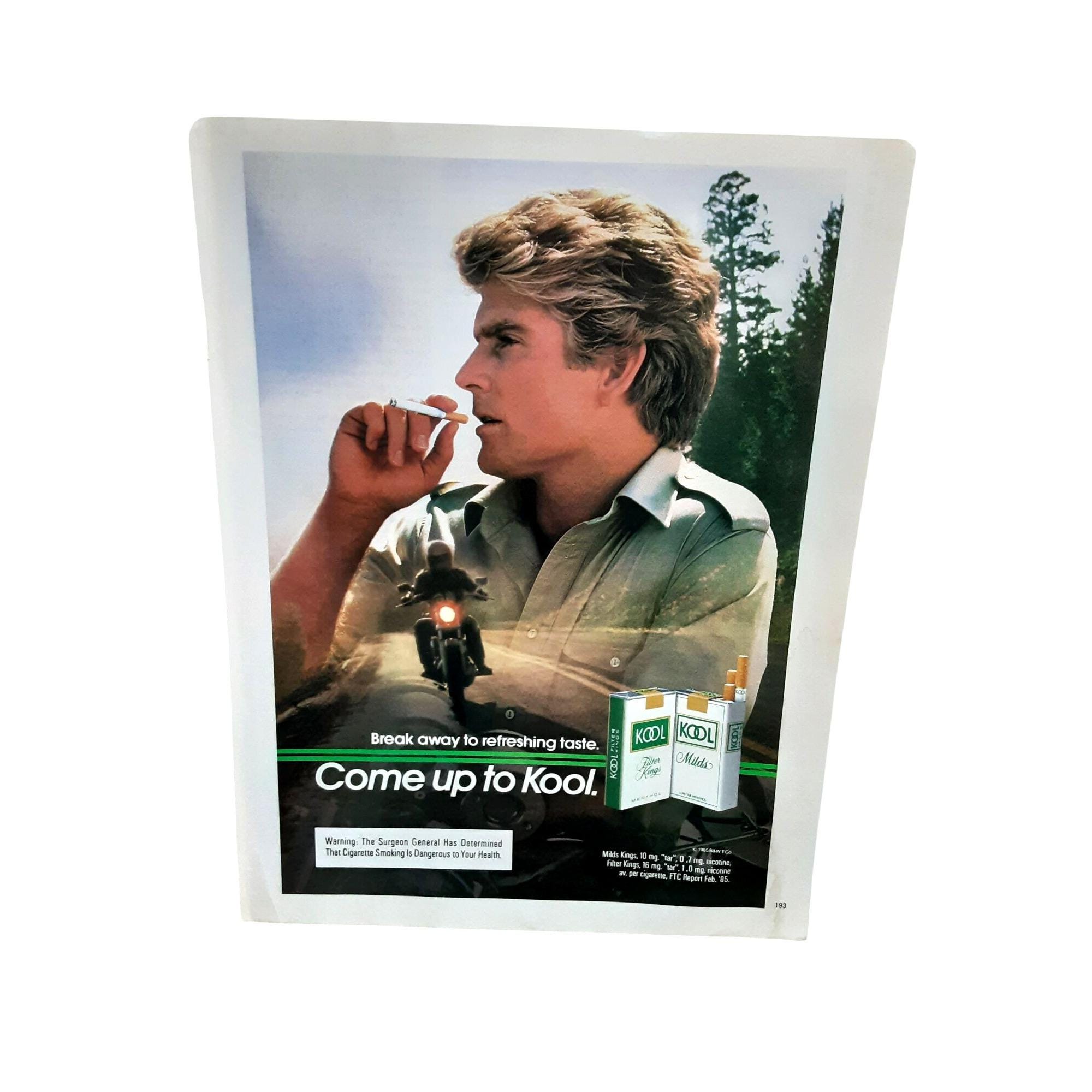 Kool Cigarette Ad
