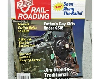 O Gauge Railroading Magazine June 2004 Steeds 3 Rail Layout Model Trains