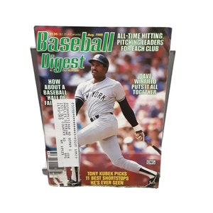 Baseball Digest August 1988 Dave Winfield New York Yankees