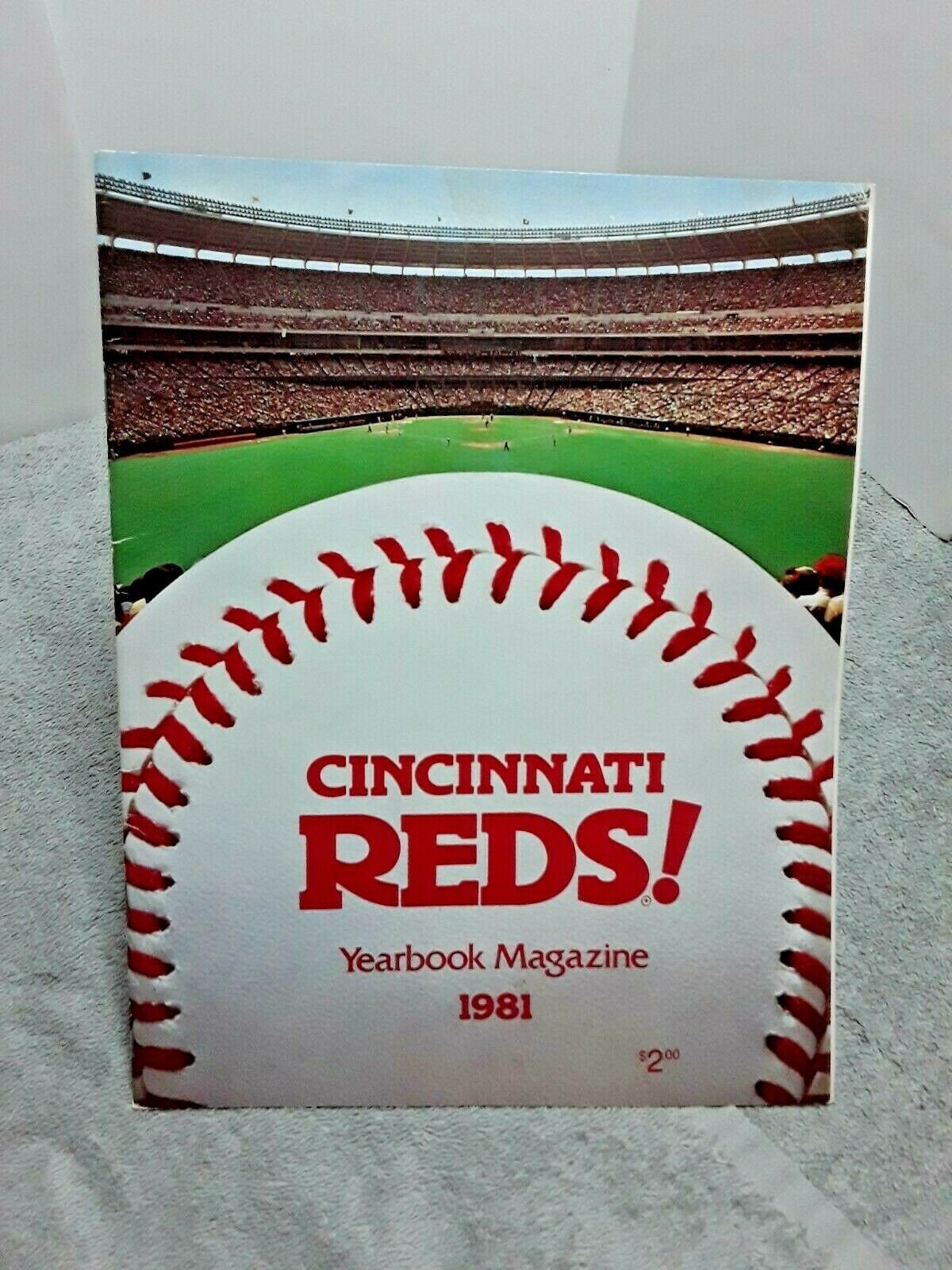 1981 Cincinnati Reds Yearbook Magazine Vintage Etsy UK