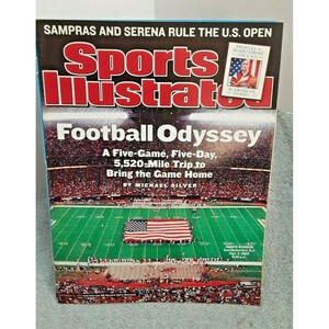 Sports Illustrated September 16 2002 Giant Stadium Pete Sampras Serena Williams