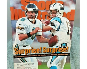 Sports Illustrated January 13 1997 Mark Brunell Kerry Collins
