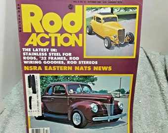 Rod Action Magazine October 1980