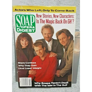 Soap Opera Digest March 5 1991  No Mailing Label