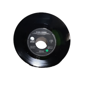 Wang Chung Lets Go Vinyl 45 Record Geffen 85317 1986
