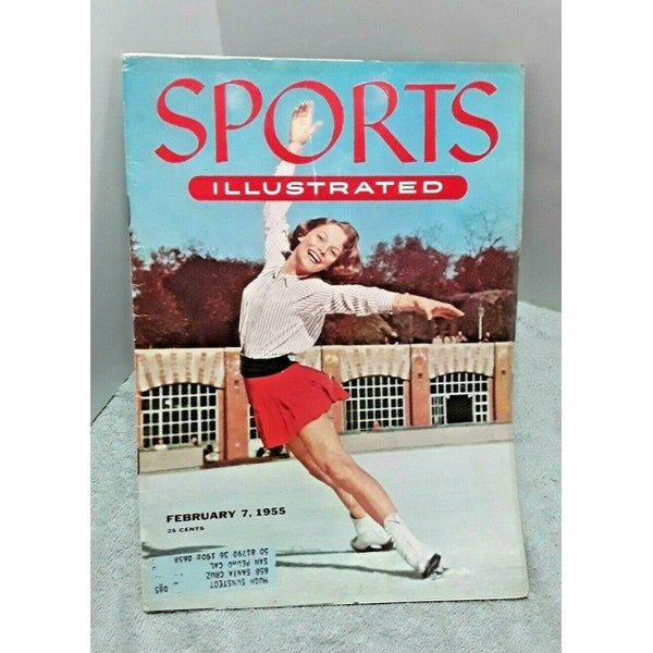 Sports Illustrated February 7 1955 Carol Heiss Figure Skating