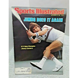 Sports Illustrated September 20 1982 Jimmy Connors Wins US Open