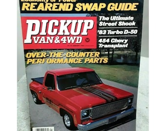 Pickup Van & 4WD Magazine January 1983 Rearend Swap Guide Issue