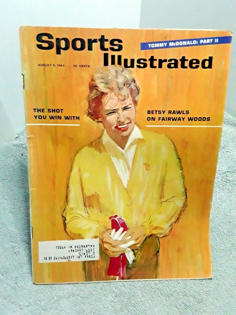 Sports Illustrated August 1964 Magazine Betsy Rawls Golf US - Etsy