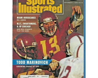 Sports Illustrated September 2 1990 Todd Marinovich USC