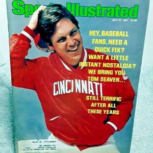 Sports Illustrated Magazine July 1981 Tom Seaver Cincinnati Reds Michael Spinks Boxing Don Shula Miami Dolphins Lance Larson Bill Rogers
