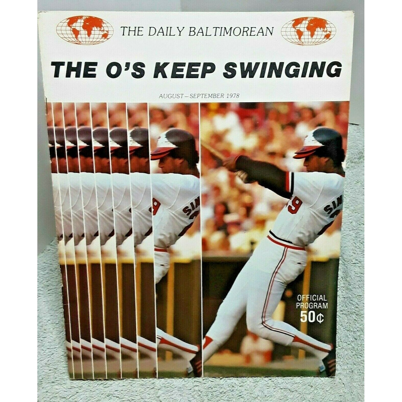 1978 Baltimore Orioles Program Scorecard Unscored With Ticket - Etsy