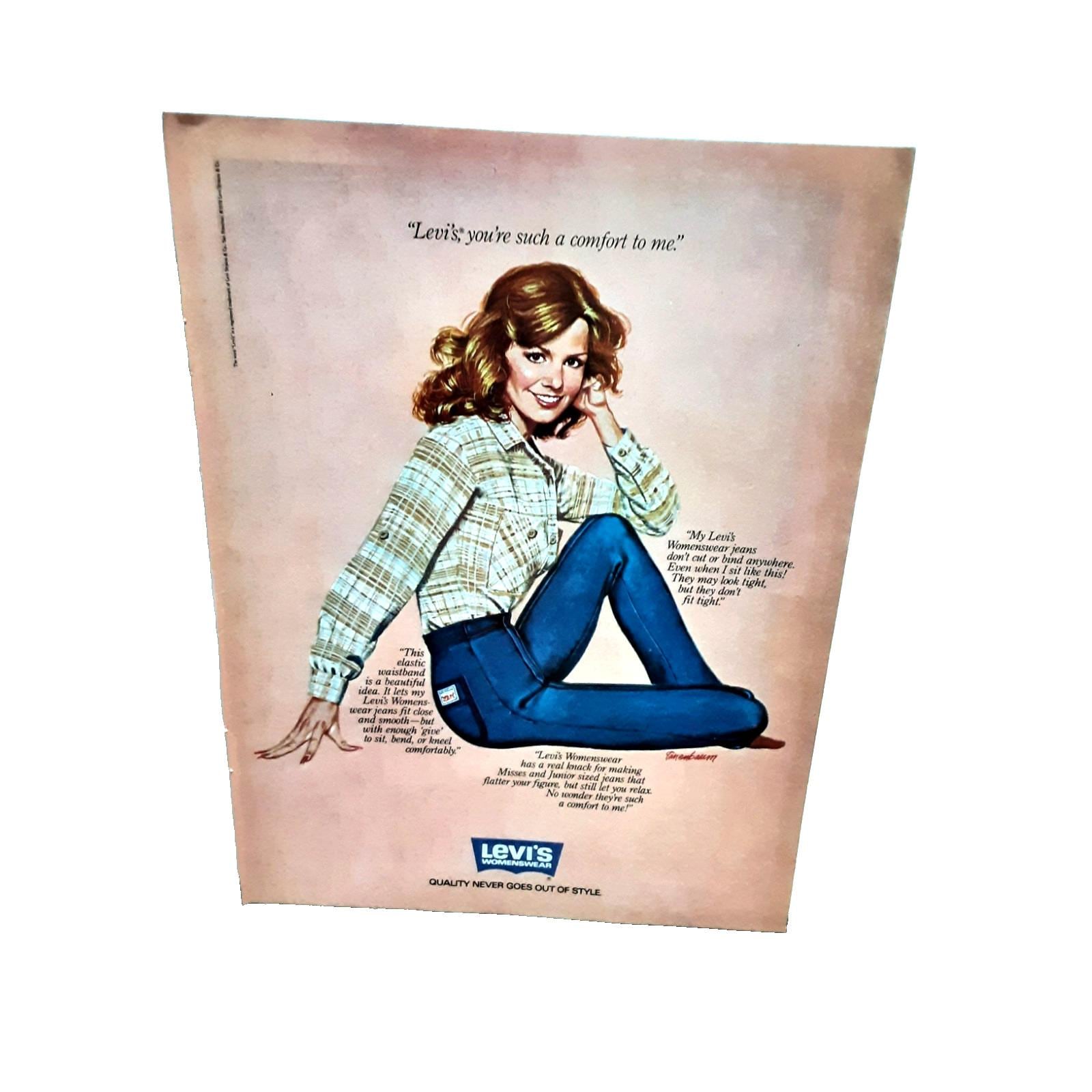 1970s Levi Poster - Etsy