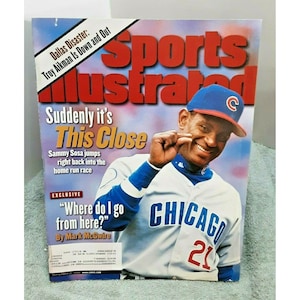 Sammy Sosa Chicago Cubs #21 Jersey MLB Players Choice XL Sport Attack