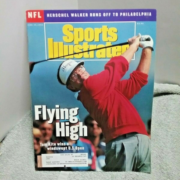 Sports Illustrated June 29 1992 Tom Kite Wins US Open Golf Herschel Walker