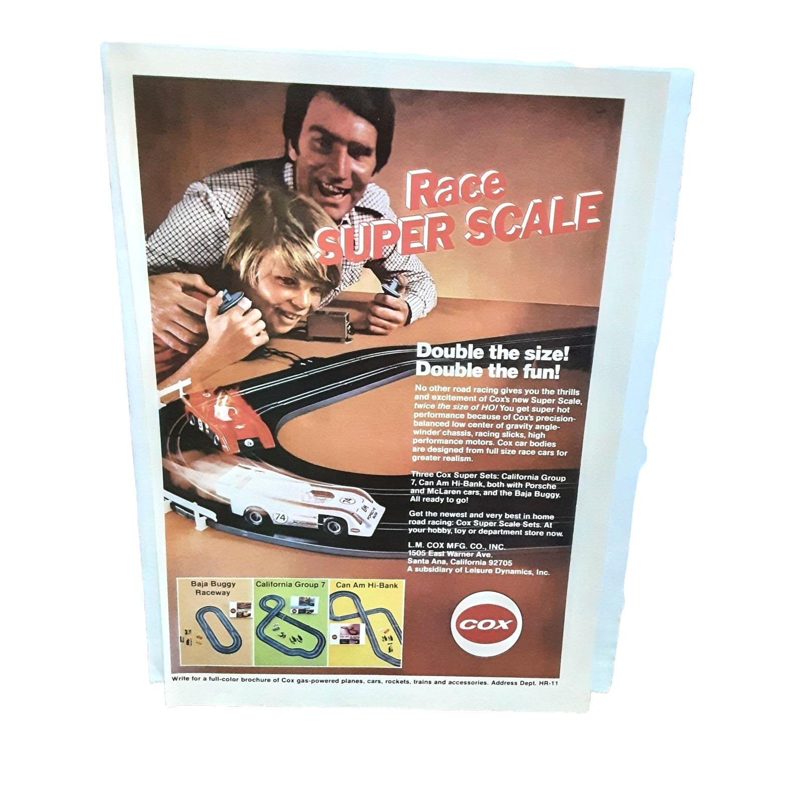 Vintage Cox Slot Cars - Etsy