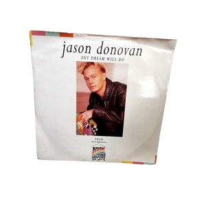 Jason Donovan 45 Record Any Dream Will Do with Picture Sleeve 1991