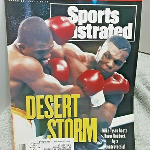 Sports Illustrated March 25 1991 Mike Tyson Razor Ruddock