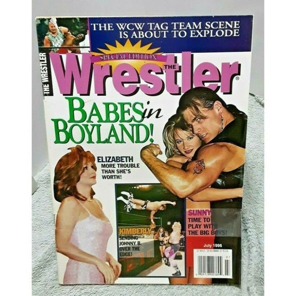 The Wrestler Special Edition July 1996 Babes In Boyland Miss Elizabeth Sunny Kimberly WCW