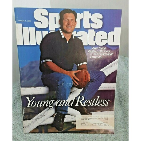 Sports Illustrated August 4 1997 Steve Young San Francisco 49ers