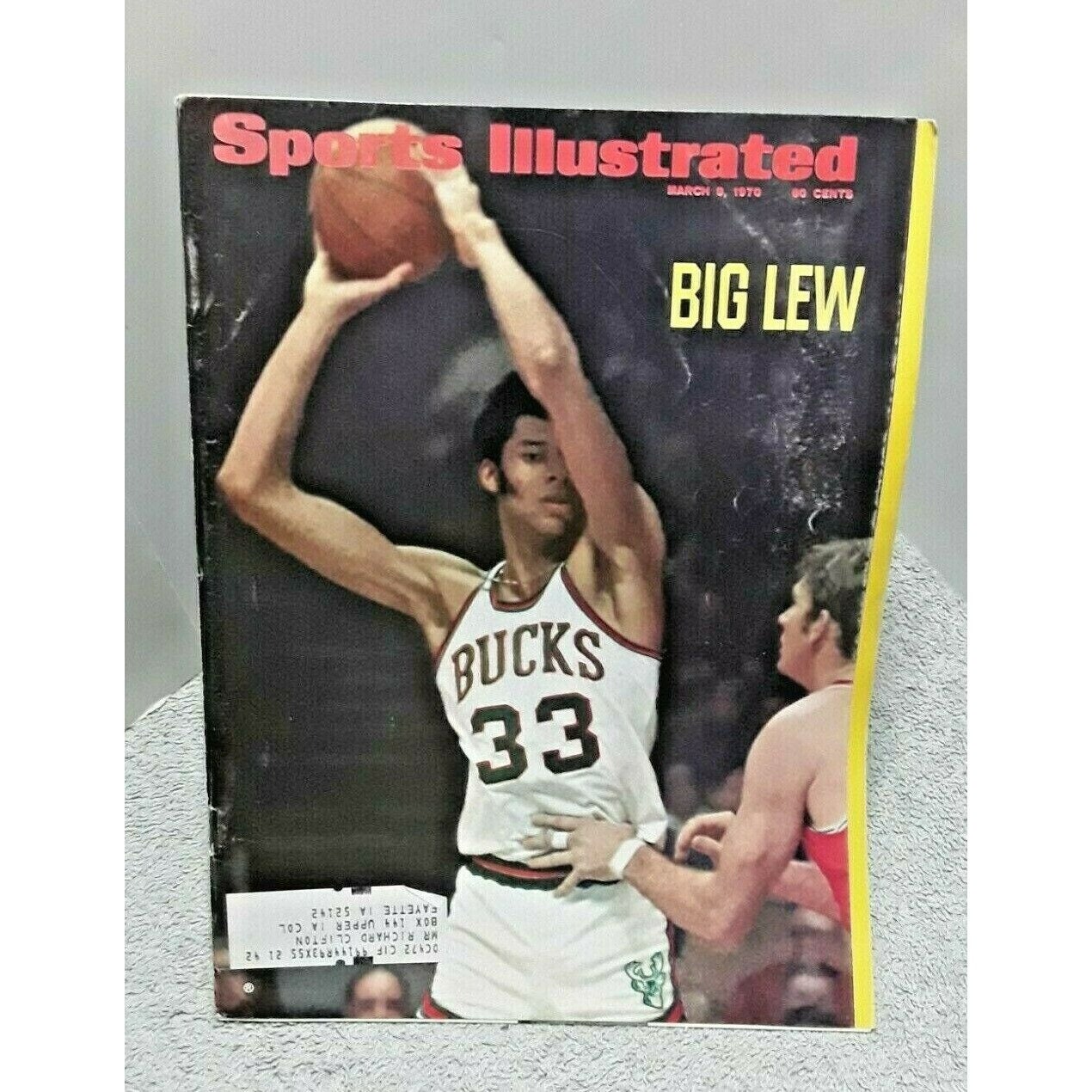 Sports Illustrated March 9 1970 Lew Alcindor Milwaukee Bucks 