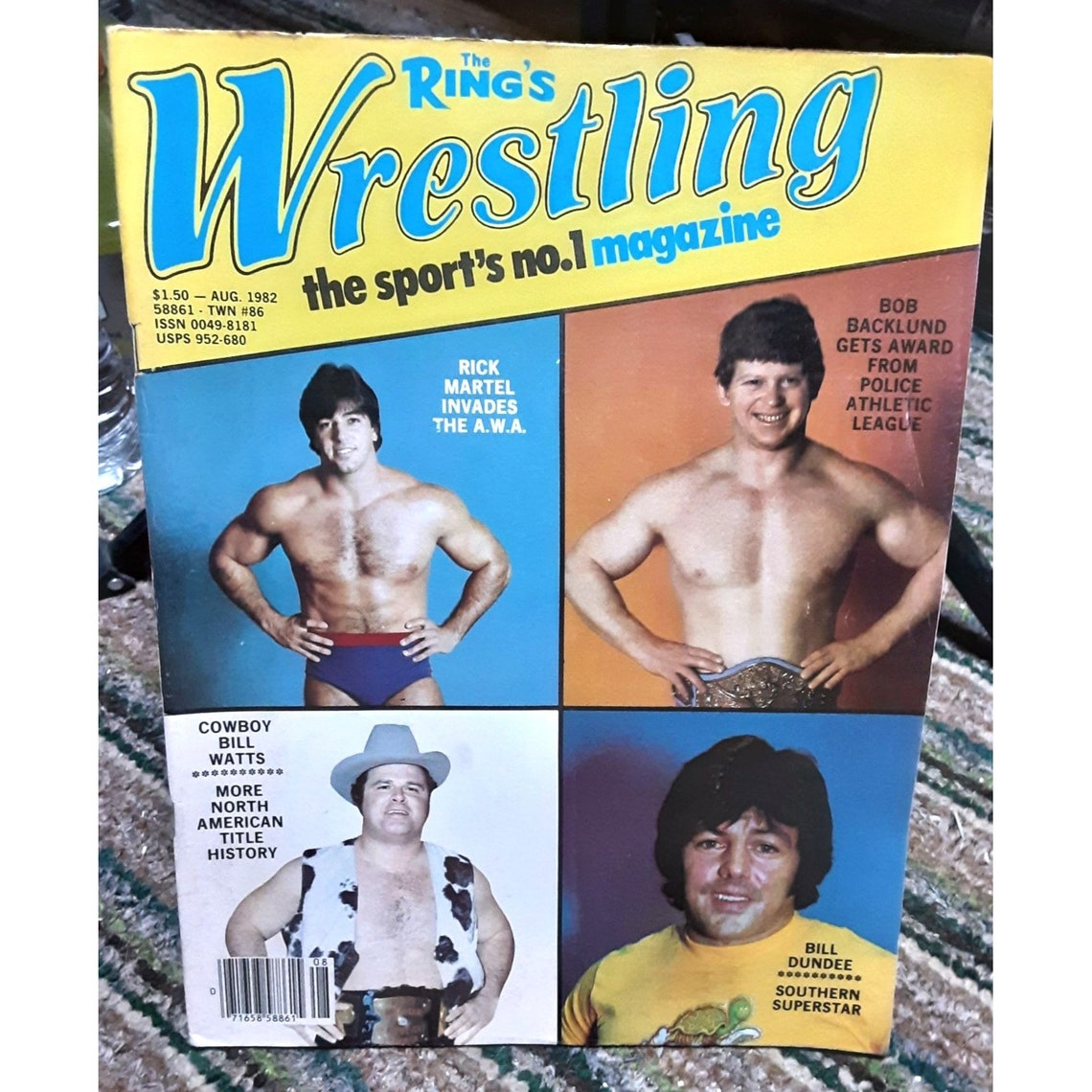 7 - Jack Brisco | 1982 Wrestling All Stars Series A (Pro Wre