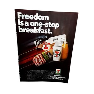 7 Eleven Print - Etsy