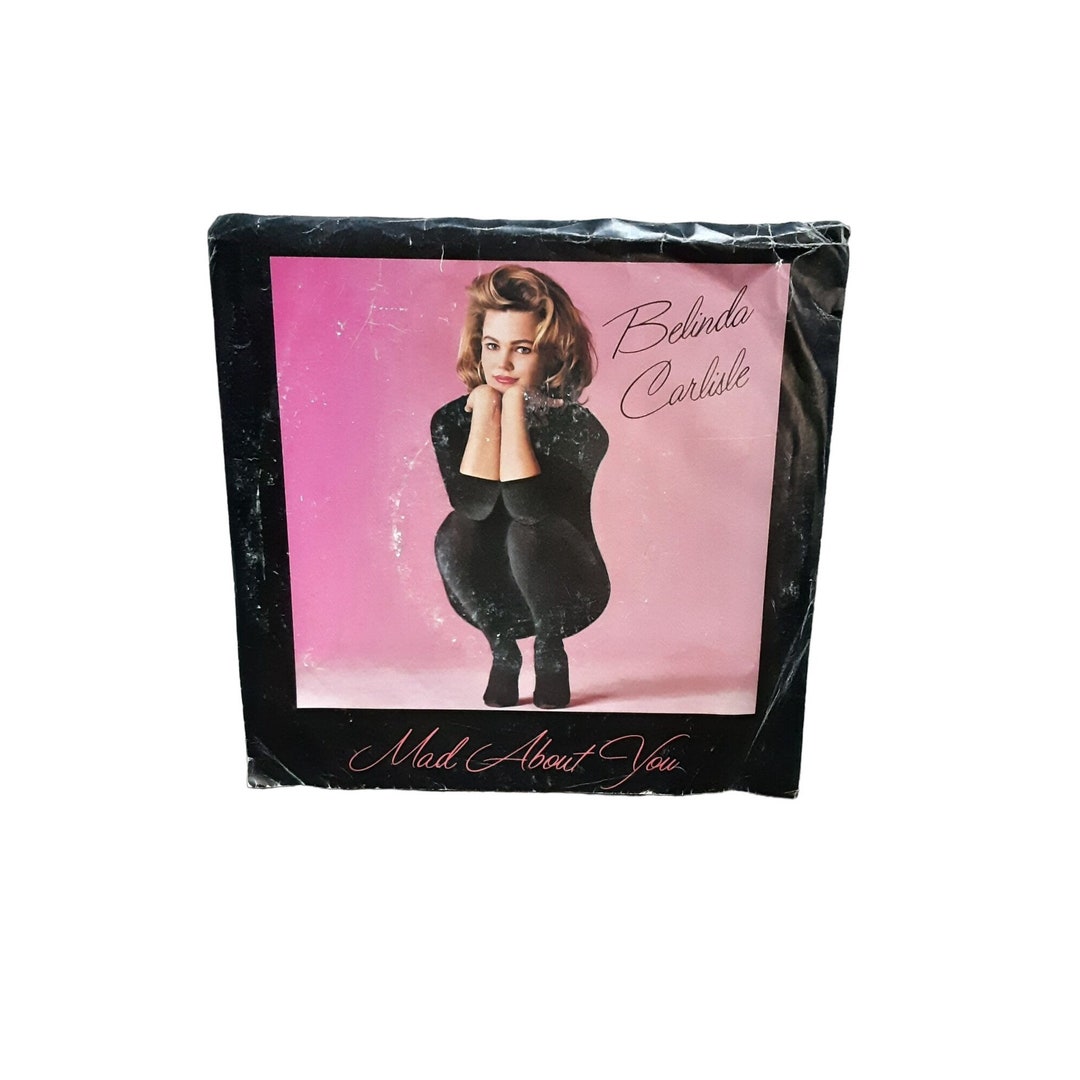 Belinda Carlisle Mad About You 45 Record IRS 52815 1986 With - Etsy