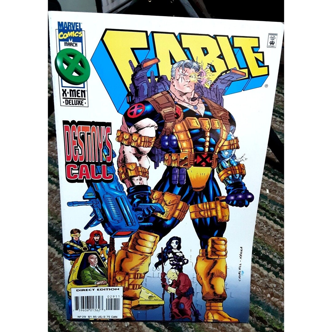 Cable Marvel Comics Issue 29 March 1996 - Etsy