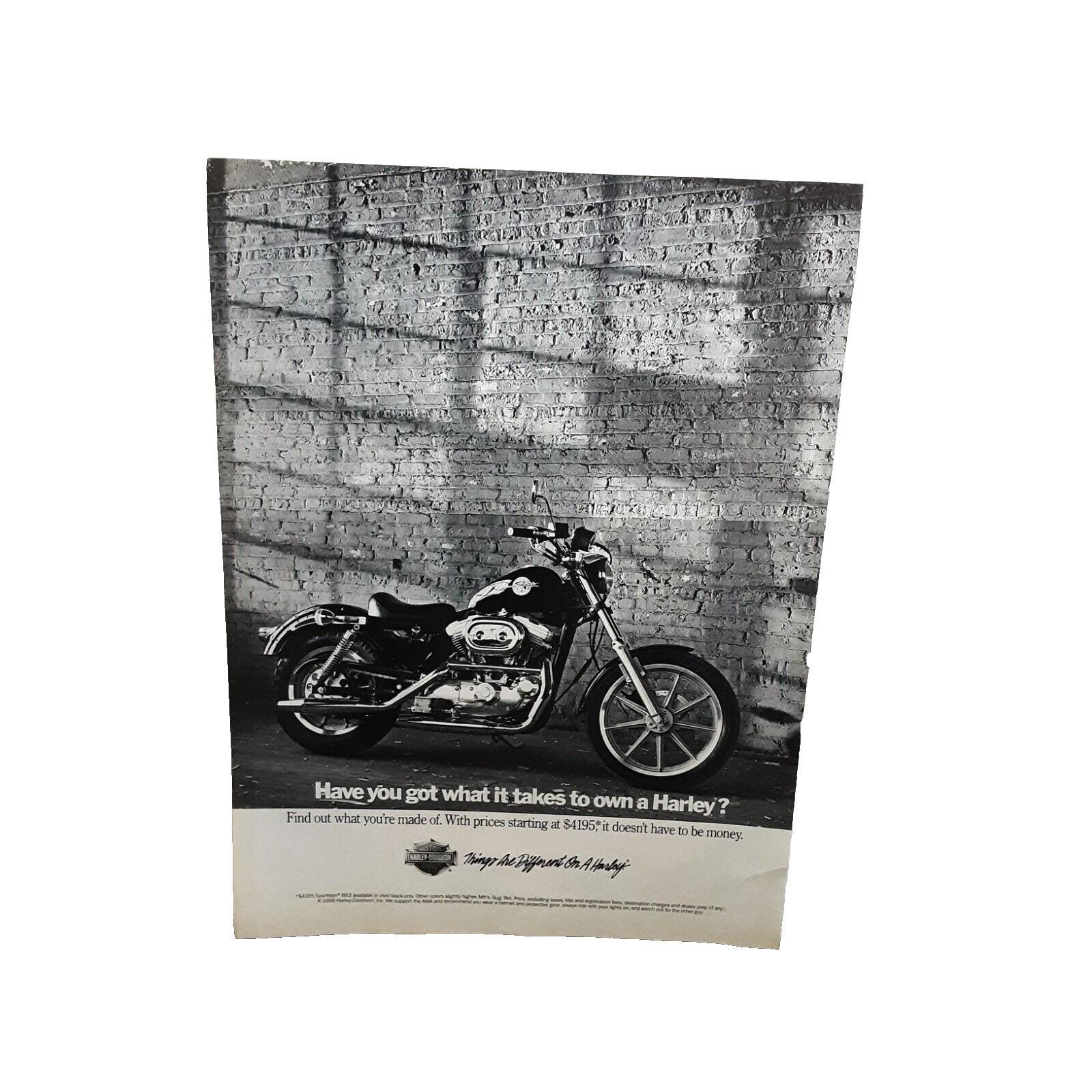 1989 Harley Davidson - Etsy