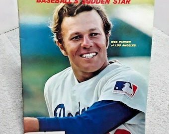 Sports Illustrated March 22 1971 Wes Parker Los Angeles Dodgers vintage magazine
