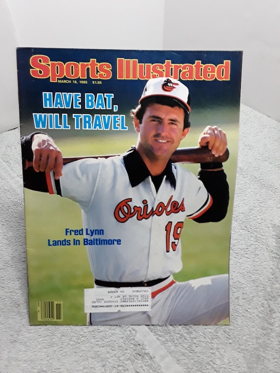 Sports Illustrated March 18 1985 Fred Lynn Baltimore Orioles
