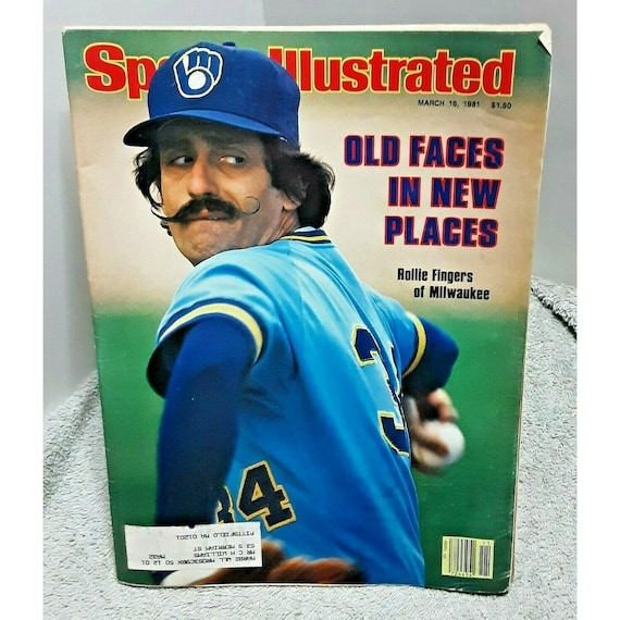 Sports Illustrated March 16 1981 Rollie Fingers Milwaukee 