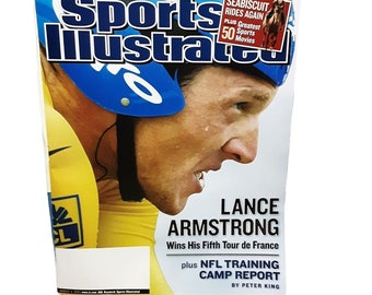 Sports Illustrated August 4 2003 Lance Armstrong Tour De France NO Label WB