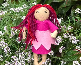 Fairy Doll, Fairy Sewing Kit, Felt Fairy Kit, Felt Doll Kit, Beginner Sewing Kit, DIY Sewing, Doll Pattern - 'Dawn' Heidi Boyd