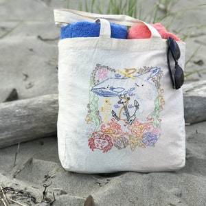 Embroidery PDF, Under the Sea Embroidery, Beginner Embroidery, DIY Embroidery, Nautical Embroidery, Heidi Boyd