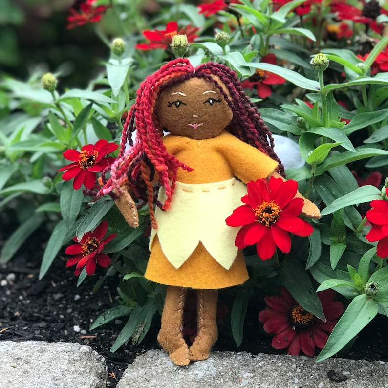 Fairy Sewing Kit Felt Fairy Kit Felt Doll Kit Beginner Etsy