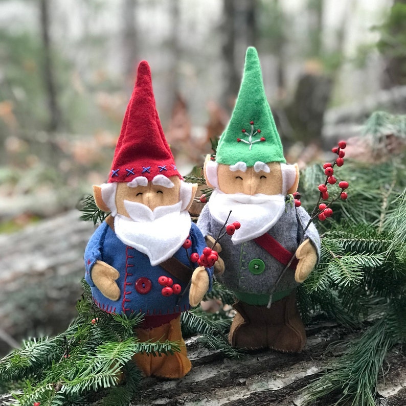Tabletop Santa DIY Sewing Gnome Sewing Pattern Gnome Sewing Pattern Santa Gnome Garden Gnome PDF Pattern