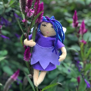 Fairy Doll, Fairy Sewing Kit, Felt Fairy Kit, Felt Doll Kit, Beginner Sewing Kit, DIY Sewing, Doll Pattern - &#39;Twilight&#39; Heidi Boyd