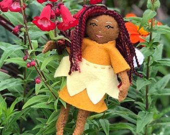 Fairy Sewing Kit, Felt Fairy Kit, Felt Doll Kit, Beginner Sewing Kit, DIY Sewing, Doll Pattern - 'Summer' Heidi Boyd