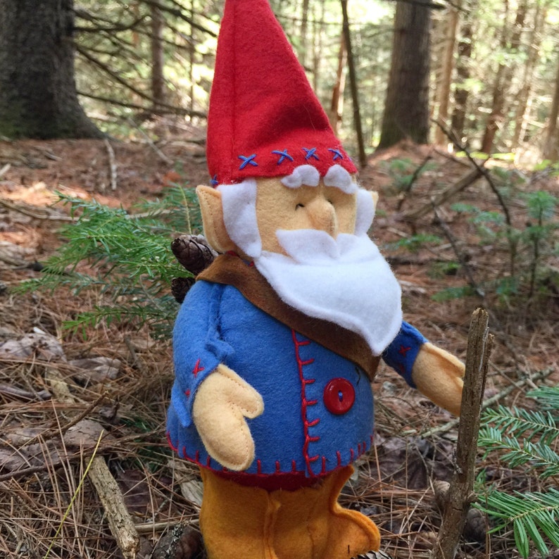 Tabletop Santa DIY Sewing Gnome Sewing Pattern Gnome Sewing Pattern Santa Gnome Garden Gnome PDF Pattern