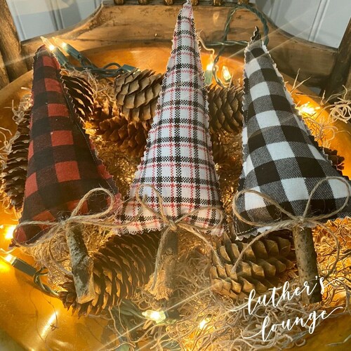 Primitive Christmas Tree Bowl Fillers Etsy