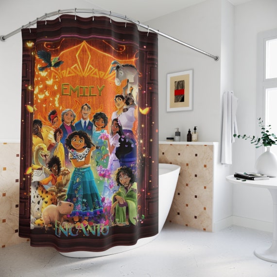 Personalized Disney Encanto Shower Curtain Gift Ideas Encanto Etsy