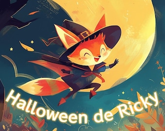 Libro ilustrado de Halloween: cuento infantil bilingüe español-inglés (PDF)