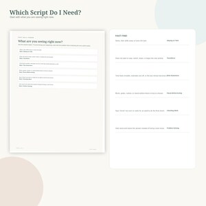 Executive Function Parent Scripts Toolkit Vol. 2, 6 Self-Management Skills for Kids, Printable PDF image 3