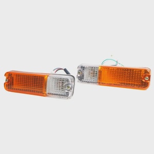 Juego de luces intermitentes para el parachoques delantero de Daihatsu Taft Rocky FerozaFourtrak