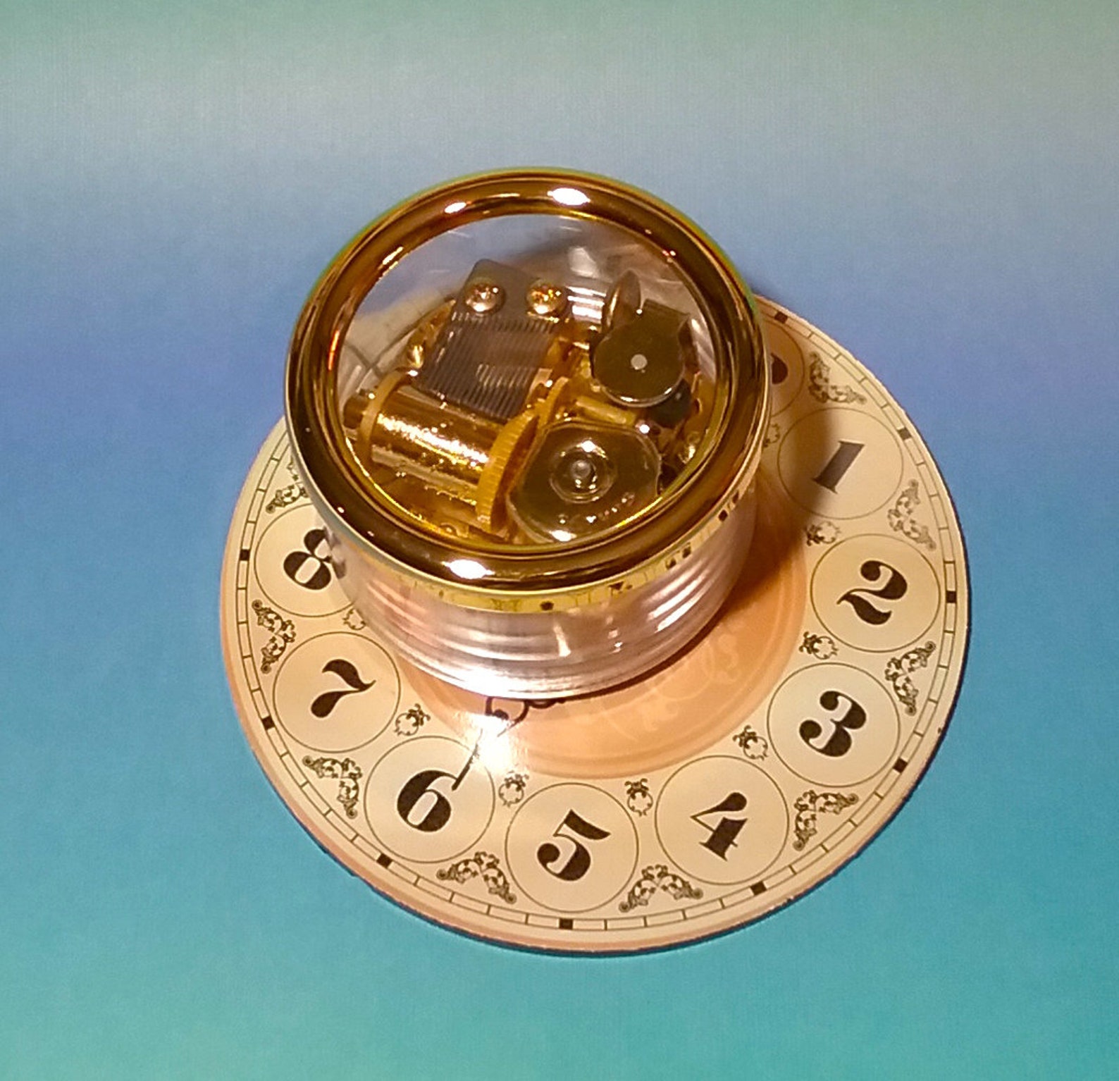 Grandfather Clock Carousel Music Box by Odyssey Gold Etsy