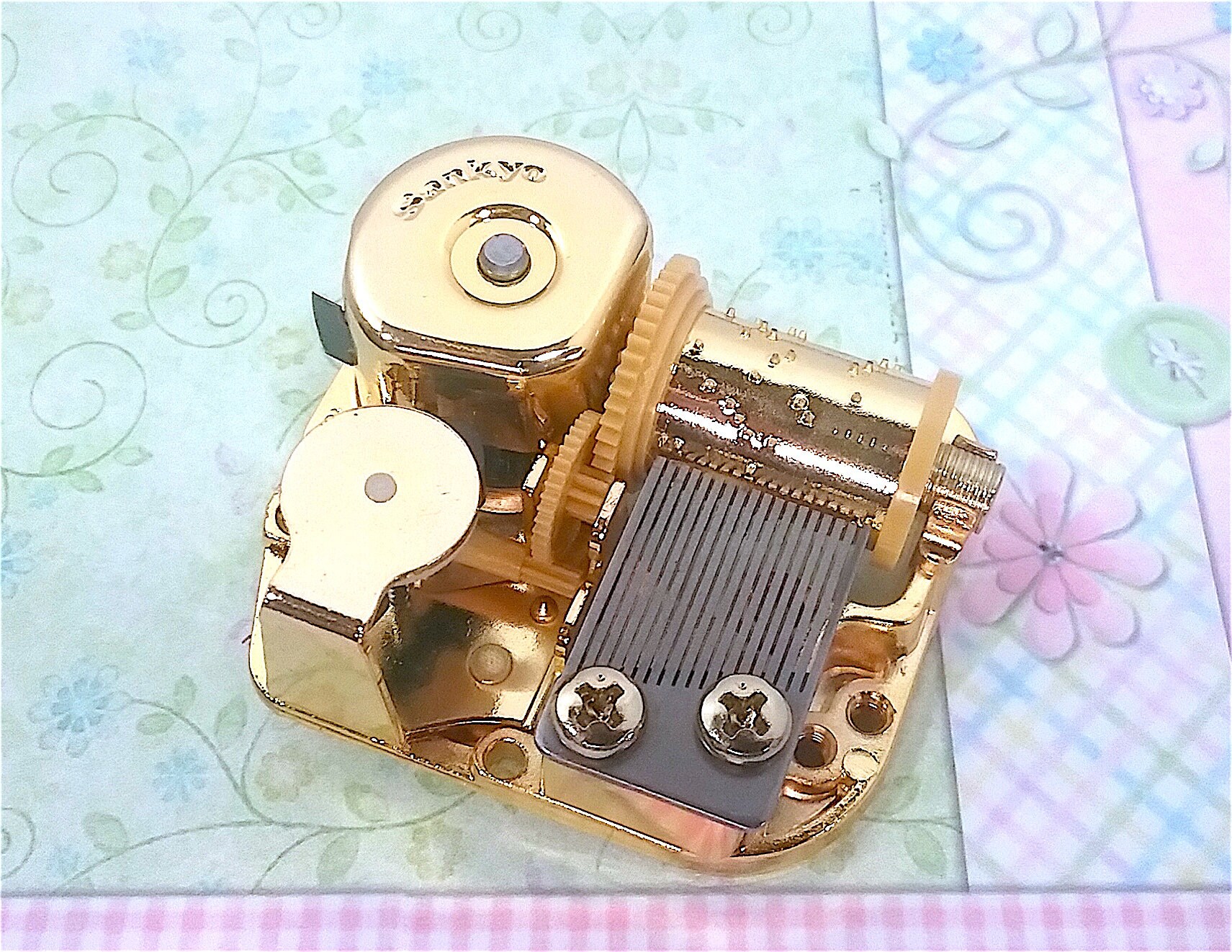 Fun Children Songs Golden Musical Movement Music Etsy