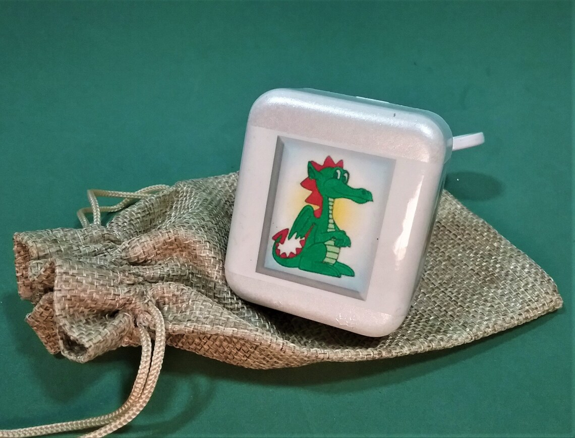 Puff The Magic Dragon Kids Music Box Many Children Etsy