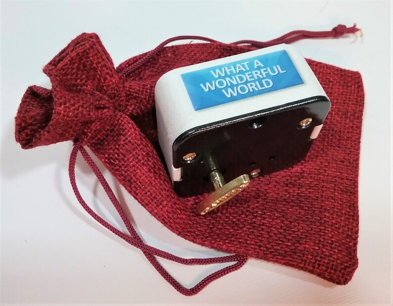 What a Wonderful World Collectible Music Box Movement With Etsy